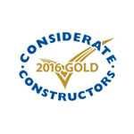 Considerate Constuctors Award Gold 2016