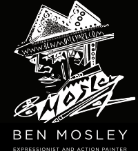 BEN MOSLEY LIVE PAINTING