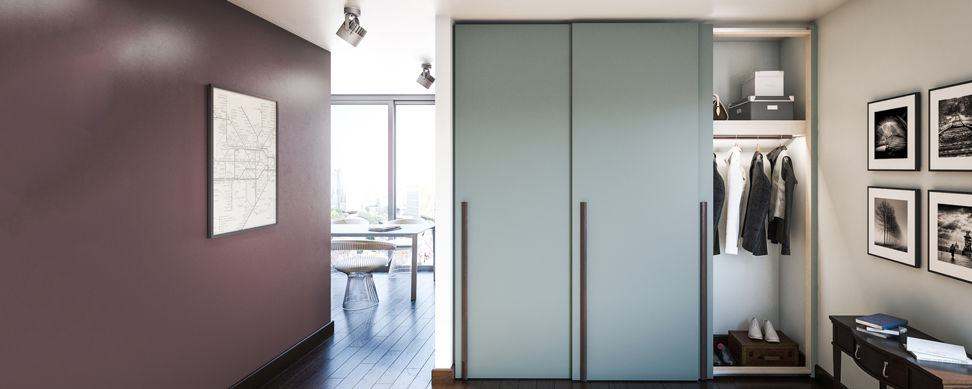 Egger UK, features Pantera Wardrobes